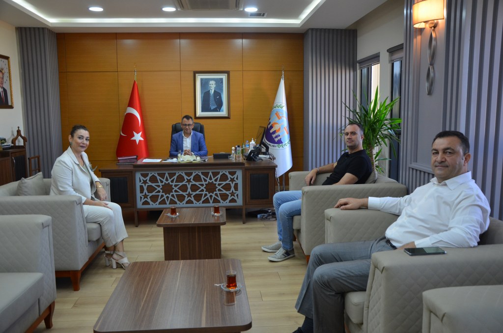 Dokuz Eylül Üniversitesi Efes Meslek Yüksekokulu Müdürü ve Yönetim Kurulu ziyareti.