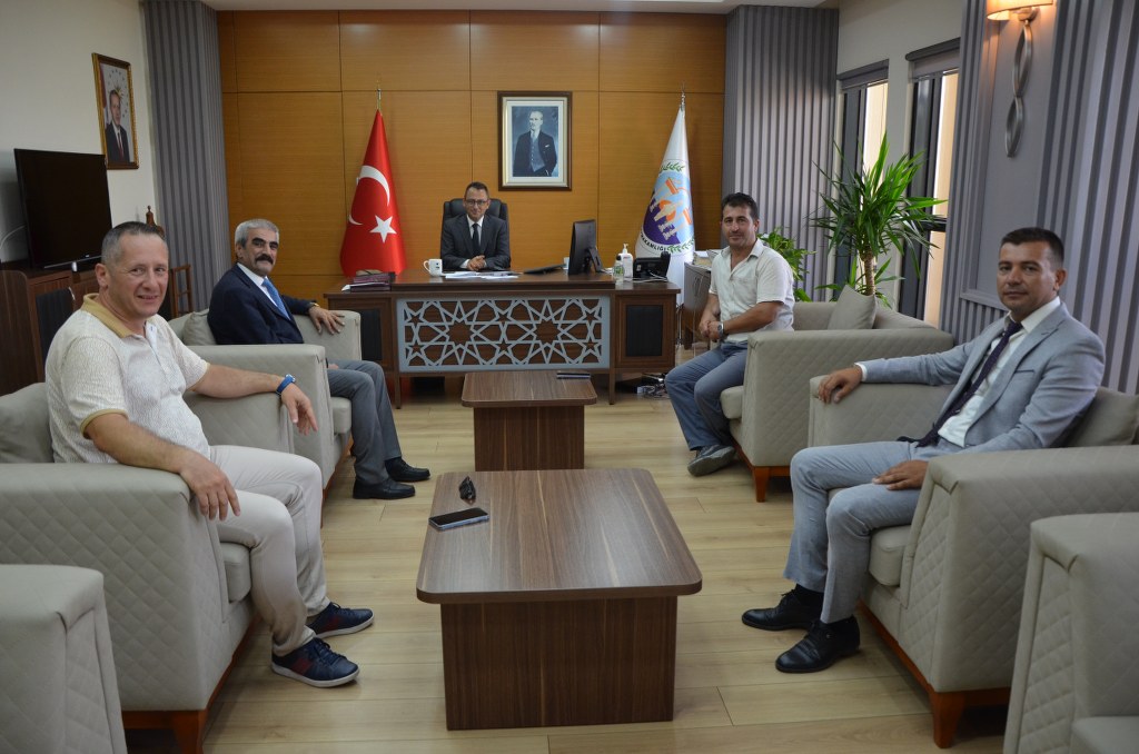 MHP İlçe Teşkilatı Sayın Kaymakamımıza Hayırlı Olsun Ziyaretinde Bulundu
