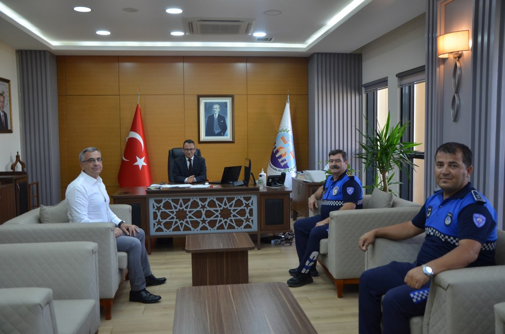 İlçemiz Belediyesi Zabıta Müdürü ve Personelleri Ziyareti