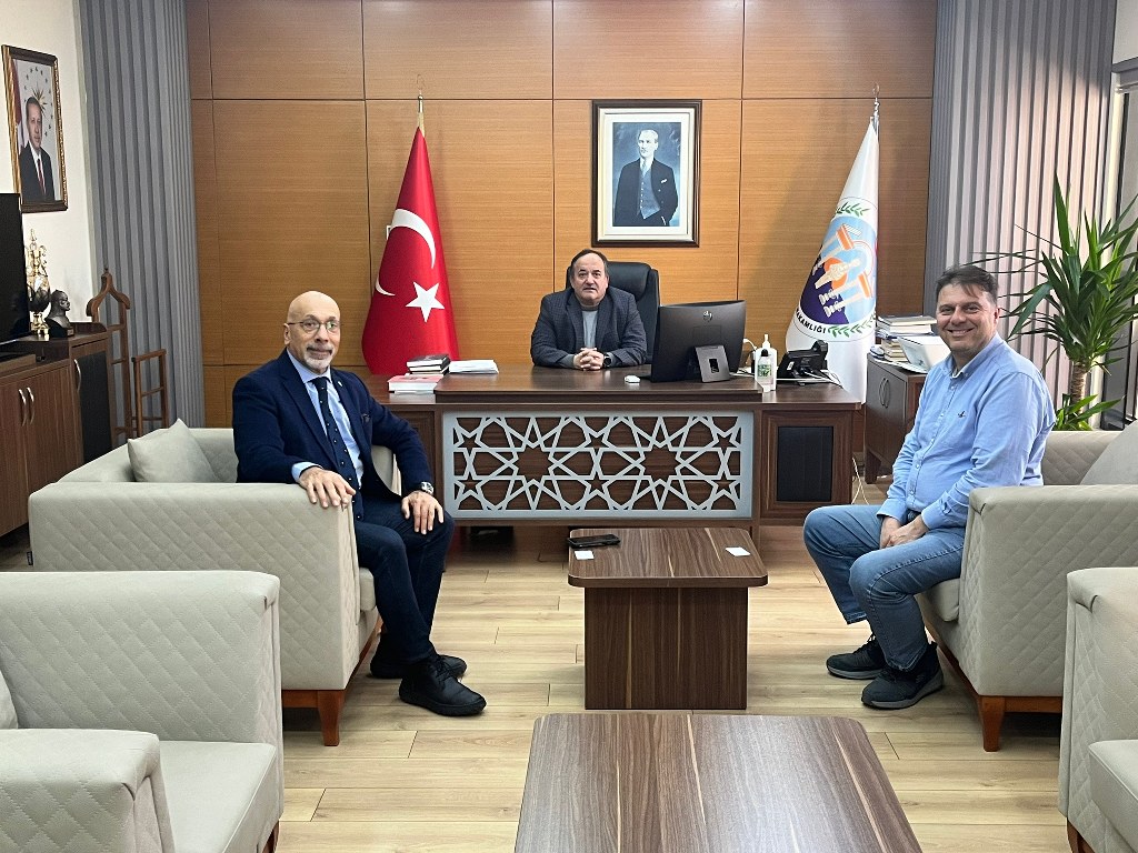 İzmir Rehberler Odası ve Aydın Rehberler Odası Başkanı Sayın Kaymakamımızı Ziyaret Etti